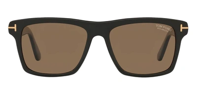 Tom Ford Square-frame Sunglasses In Brown