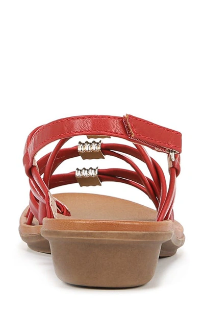 Shop Soul Naturalizer Sierra Strappy Sandal In Red Faux Leather