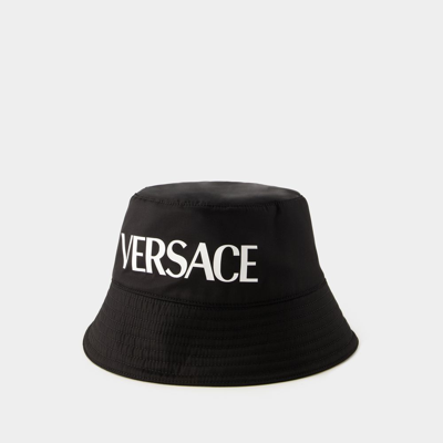 Shop Versace Hat -  - Nylon - Black