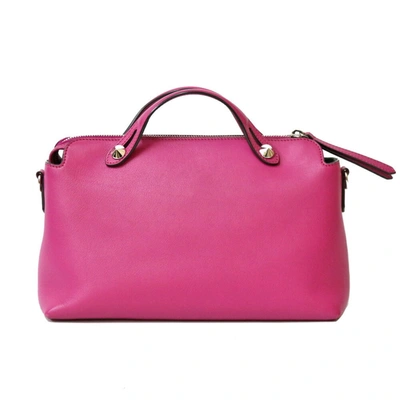 Shop Fendi By The Way Pink Leather Shoulder Bag ()