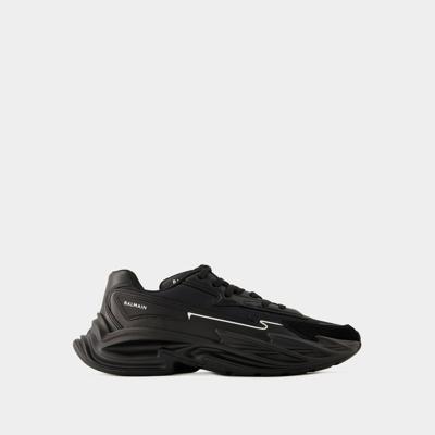Shop Balmain Sneakers B-dr4g0n -  - Kunstleder - Schwarz In Black