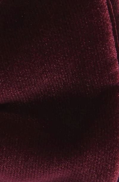 Eton Velvet Bow Tie In Pink/red