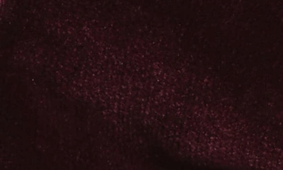 Eton Velvet Bow Tie In Pink/red