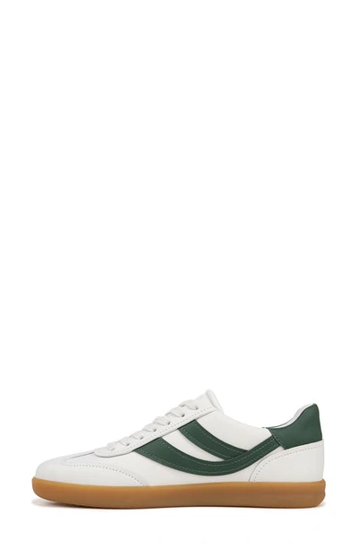 Vince Oasis Leather & Suede Sneaker In Chk/ Pinegreen