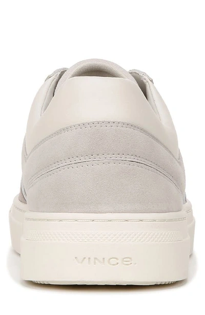 Shop Vince Warren Retro Sneaker In Whitefoam/ Horchata