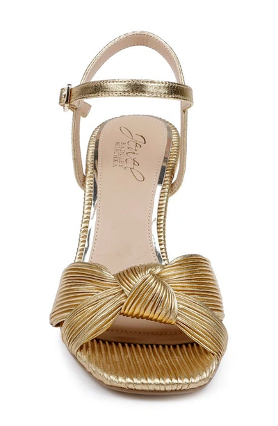 Jewel Badgley Mischka Hydee Sandal In Champagne Gold