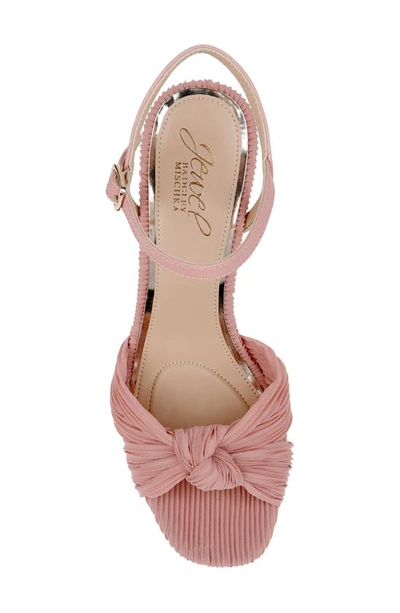 Shop Jewel Badgley Mischka Hydee Sandal In English Rose