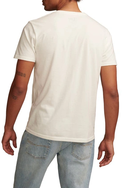 Shop Lucky Brand Miller Lite® Beard Cotton Graphic T-shirt In Marshmallow