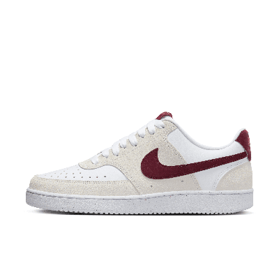 Shop Nike Women's Court Vision Low Shoes In White