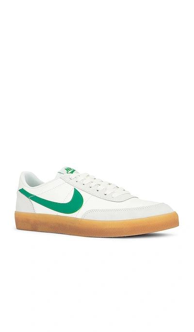 Shop Nike Killshot 2 Leather In Sail  Lucid Green  & Gum Yellow