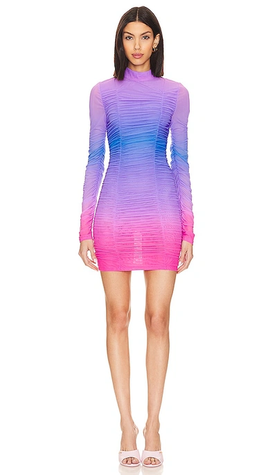 Shop Rococo Sand X Revolve Blake Short Dress In Purple & Pink
