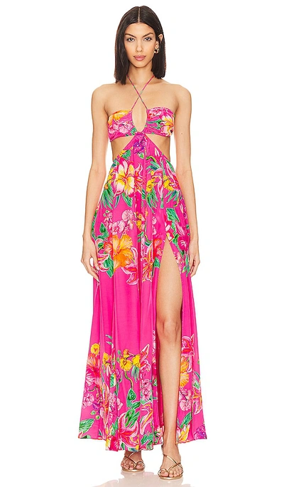 Shop Rococo Sand X Revolve Megan Long Dress In Pink