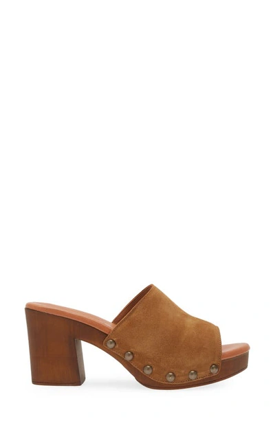 Shop Cordani Whitley Block Heel Sandal In Crosta Clove