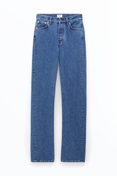 Shop Filippa K 93 Straight Jeans In Blue