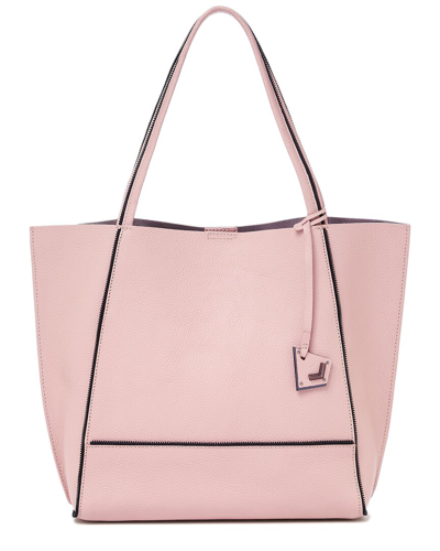 Shop Botkier Soho Leather Tote In Pink