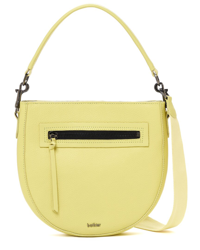 Shop Botkier Beatrice Leather Saddle Bag In Yellow