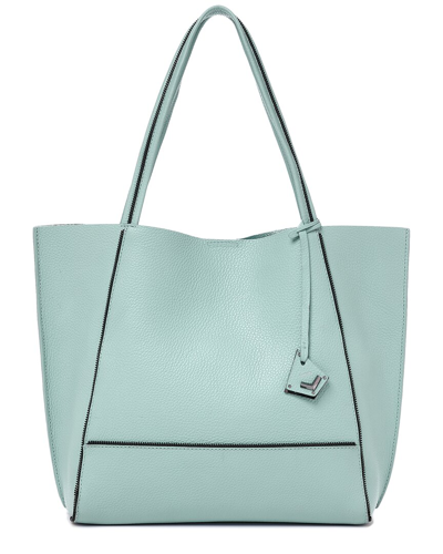 Shop Botkier Soho Leather Tote In Green