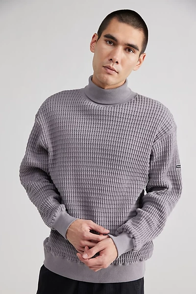 Shop Manastash Snuggle Snug Thermal Long Sleeve Tee In Grey, Men's At Urban Outfitters