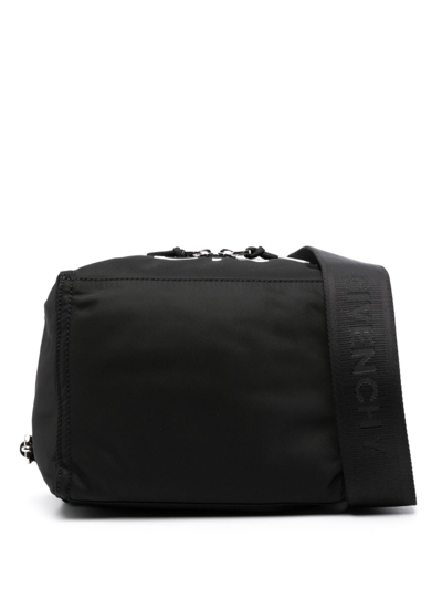 Shop Givenchy Black Small Pandora Messenger Bag