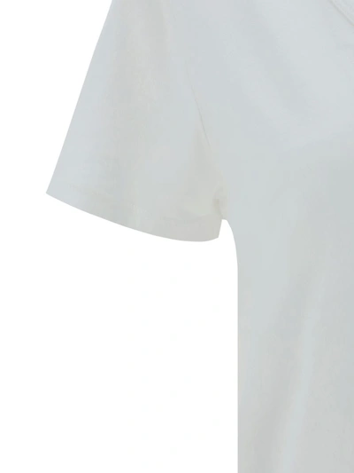Shop Agolde T-shirts In White