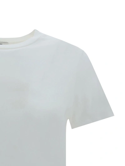 Shop Agolde T-shirts In White