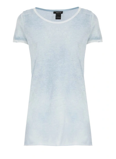 Shop Avant Toi T-shirts And Polos Light Blue In Celeste