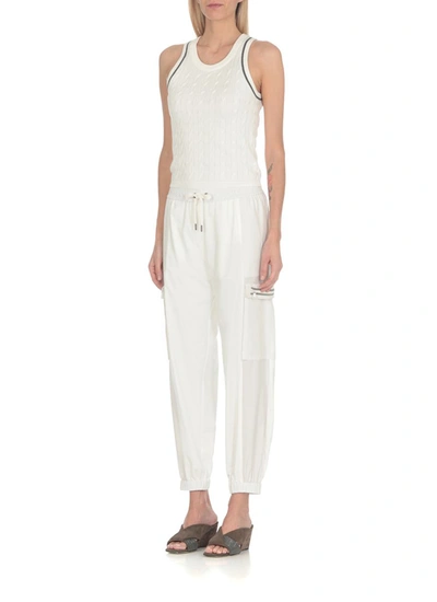 Shop Brunello Cucinelli Top Ivory