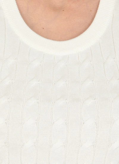 Shop Brunello Cucinelli Top Ivory