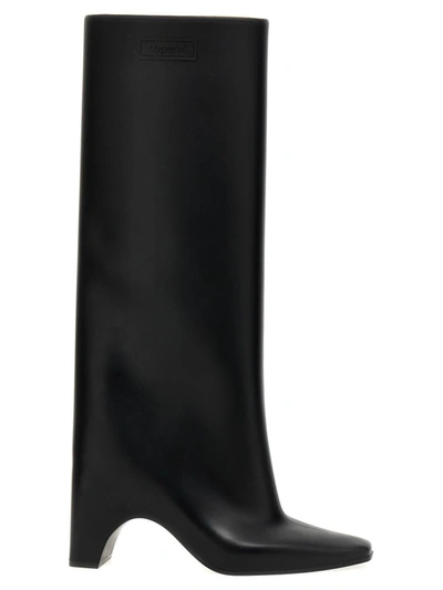 Shop Coperni 'rubber Bridge Boot' Boots In Black