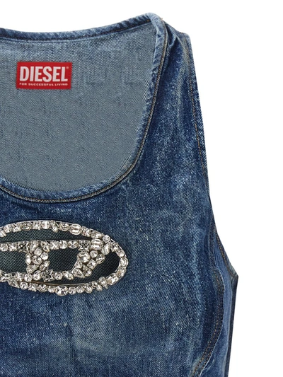 Shop Diesel 'de-top Fse' Top In Blue