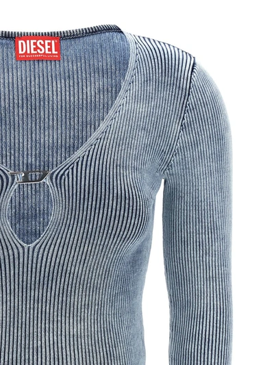 Shop Diesel 'm-teri' Sweater In Blue