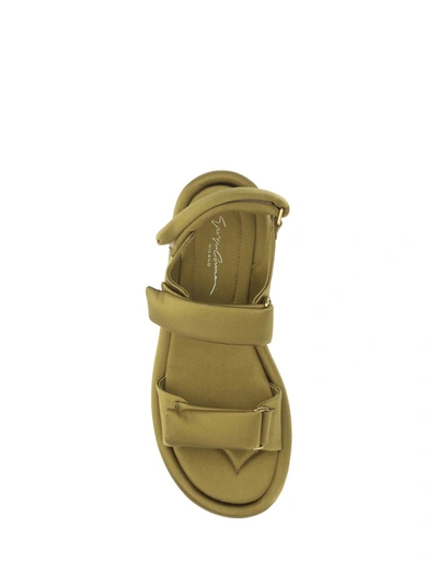 Shop Giorgio Armani Sandals In Oro