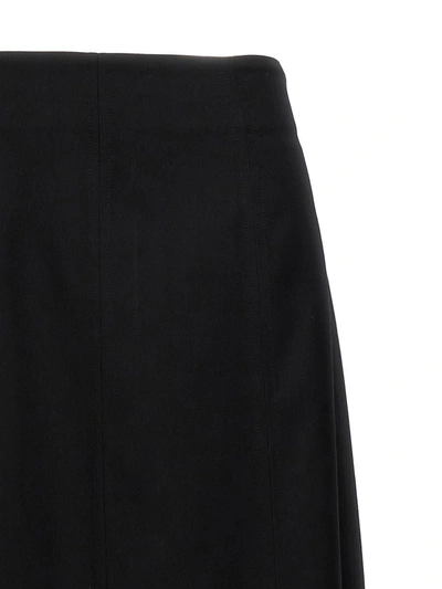 Shop Golden Goose 'journey' Midi Skirt In Black