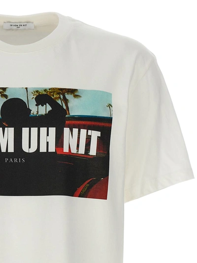 Shop Ih Nom Uh Nit 'palms And Car' T-shirt In White