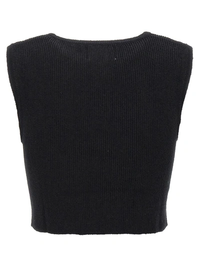Shop Loulou Studio 'chace' Top In Black