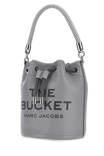 Shop Marc Jacobs Bucket Bags In Grey