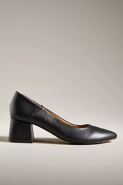 Shop Nisolo Fiorela Go-to Mid Heels In Black