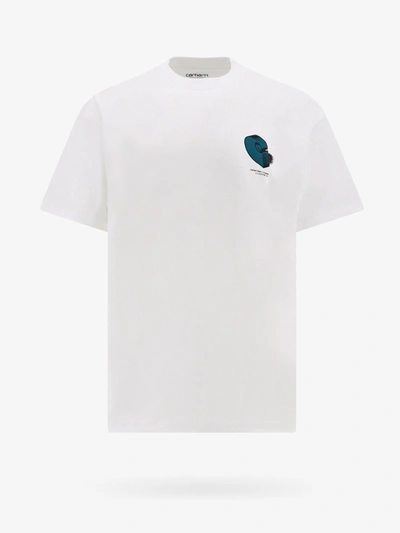 Shop Carhartt T-shirt In White