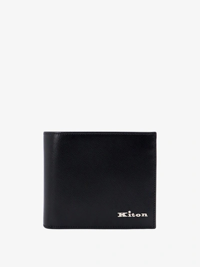 Shop Kiton Ciro Paone Wallet In Black
