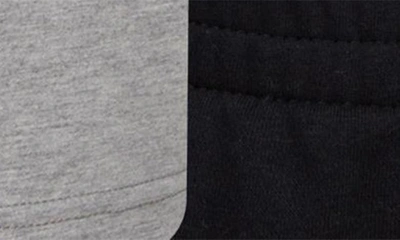 Nike Kids' Crew Tee & Knit Shorts Set In Black
