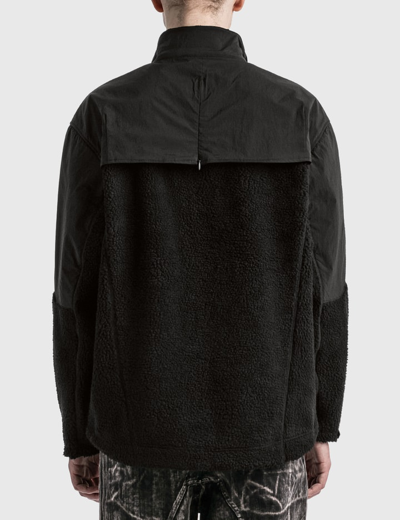 Shop A-cold-wall* Bias Fleece Jacket In Black