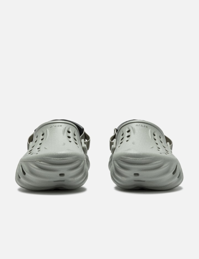 Shop Crocs Unisex Echo Clog In Grey