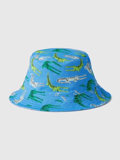 Shop Gap Toddler Organic Cotton Reversible Bucket Hat In Alligator