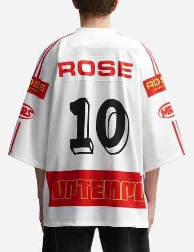 Shop Martine Rose Oversized Football Top In White