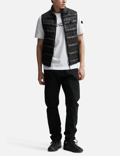Shop Moncler Lautaret Vest In Black