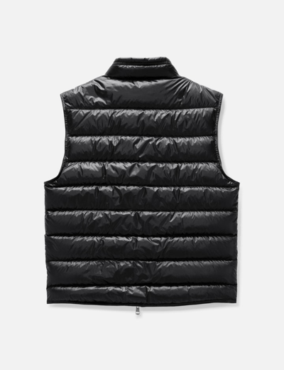 Shop Moncler Gui Down Vest In Black