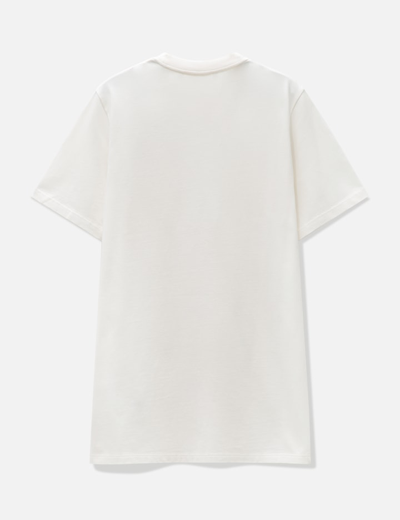 Shop Moncler Dragon Logo T-shirt In White