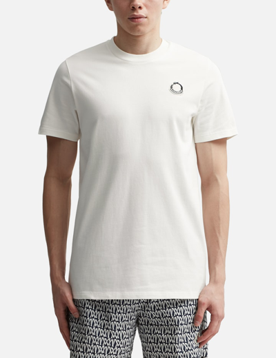 Shop Moncler Dragon Logo T-shirt In White