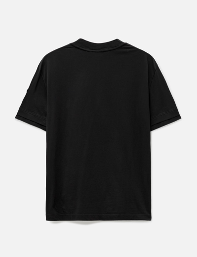 Shop Moncler Logo T-shirt In Black
