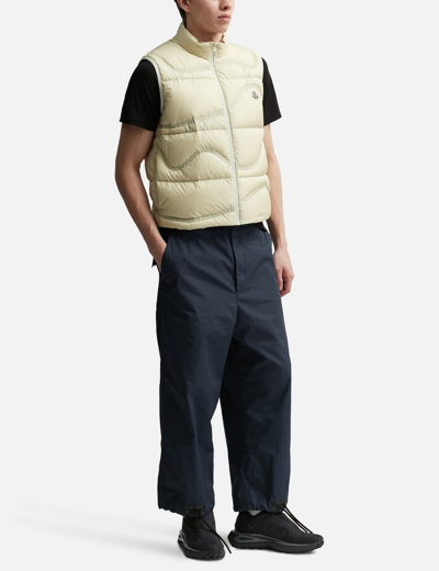 Shop Moncler Beidaihe Down Vest In White